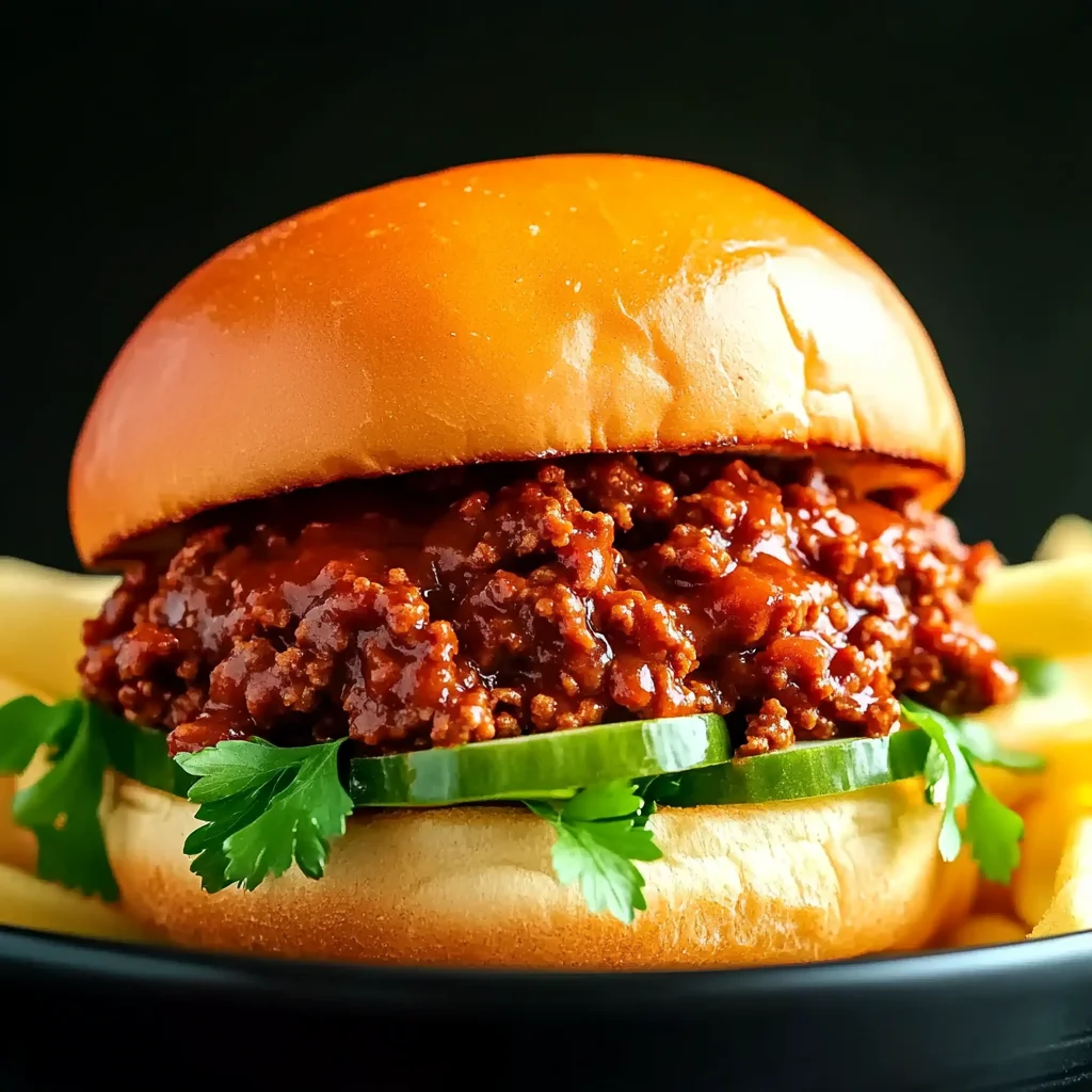 Classic Sloppy Joes