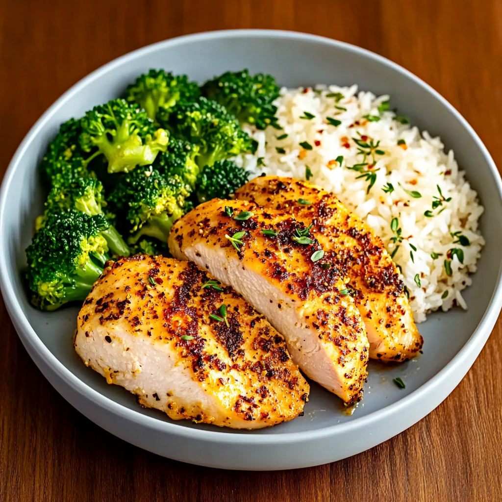 Baked Split Chicken Breast