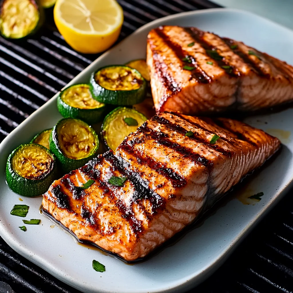 Grilled Salmon