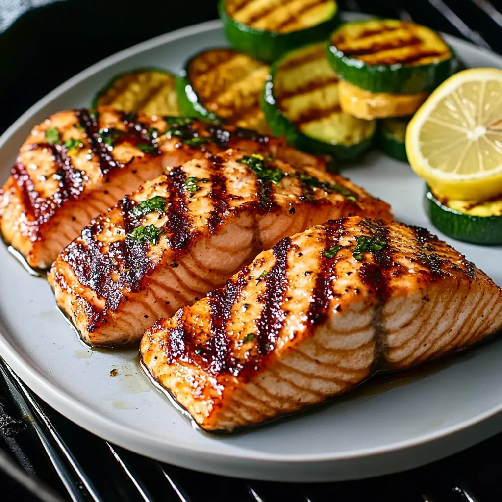 Grilled Salmon