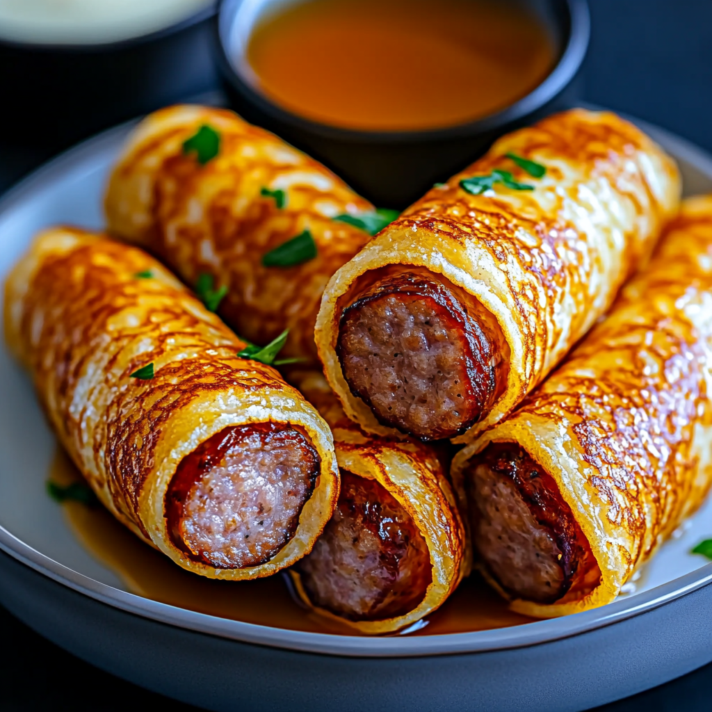Breakfast Beef in a Blanket